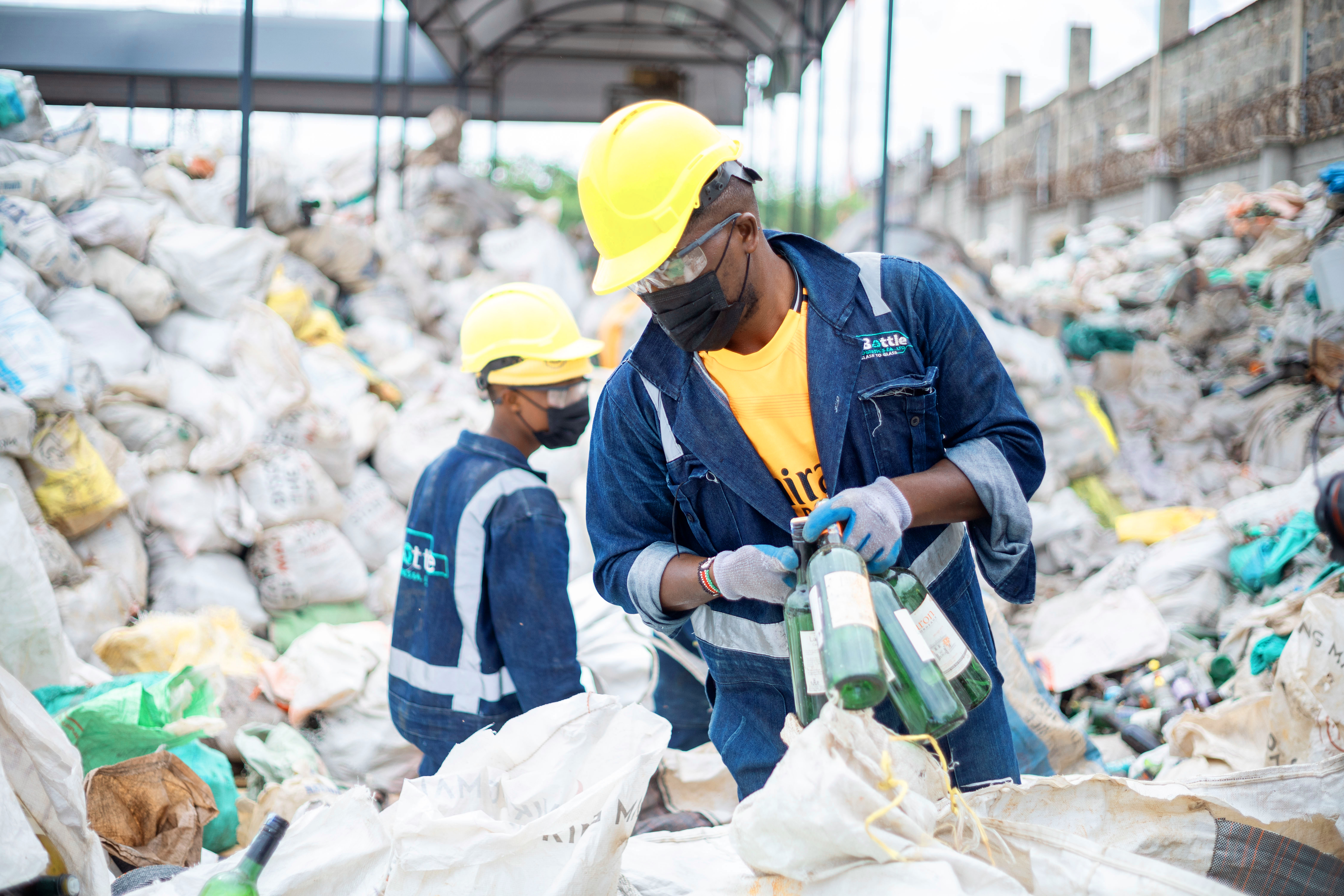 Sorting and processing for recycling